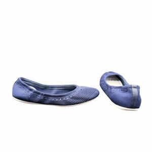 Cole Haan Grand.OS Knit Ballet Flats Blue Women’s Size 9B Comfort